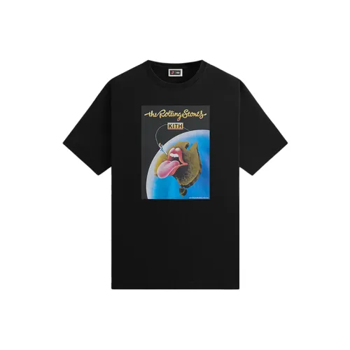 KITH For THE ROLLING STONES T-Shirt Мужской Черный
