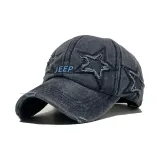 Американский винтаж, пятиконечная звезда, темно-синий