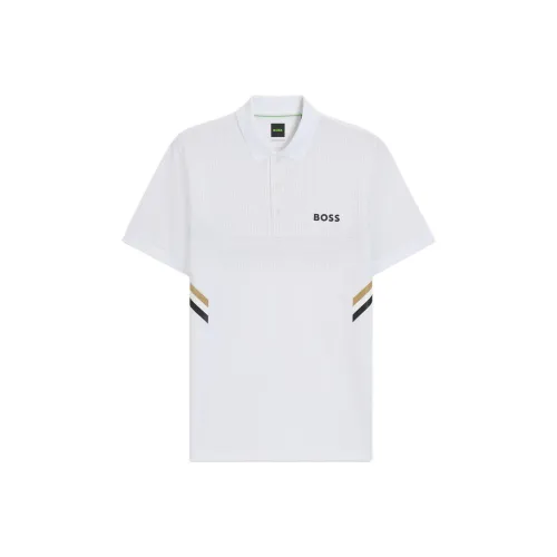 Hugo Boss Поло Мужское Белое