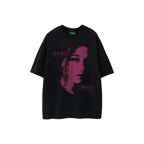 Pepe the Frog Короткий рукав T-рубашки Унисекс