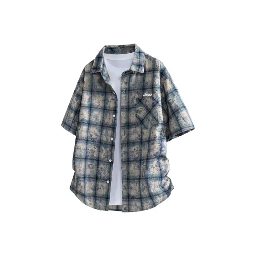 JEEP Озерно-голубой Унисекс Рубашки