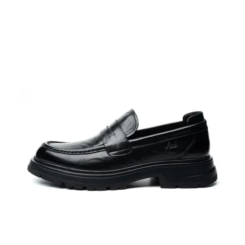 FED Мужская повседневная обувь, низкий топ, черный, мужской