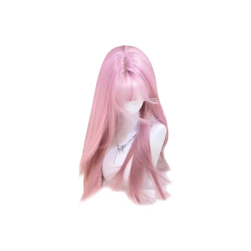 UMIFFA SENSE OF Свобода Любовь Парики Розовый Длинный Прямые волосы Милый и симпатичный