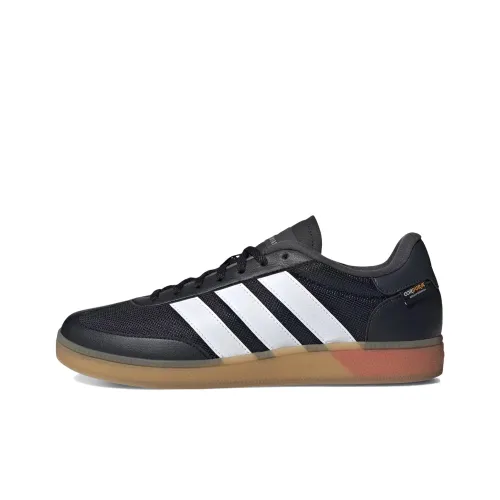 Adidas SPEZIAL Slip-resistant Abrasion-resistant Low-top Skateboard Shoes Unisex Black White Adidas SPEZIAL Скейтборд Кроссовки Низкие противоскользящие устойчивые к истиранию унисекс черный белый