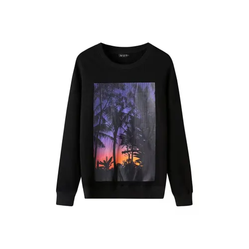 K09SAUCE Черный Унисекс Свитшоты