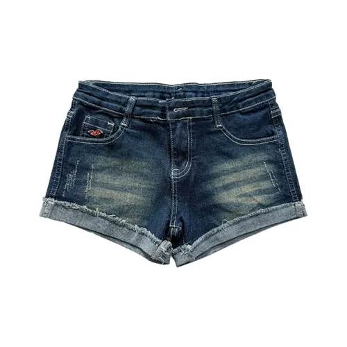 SY Синий Женские Джинсовые Шорты