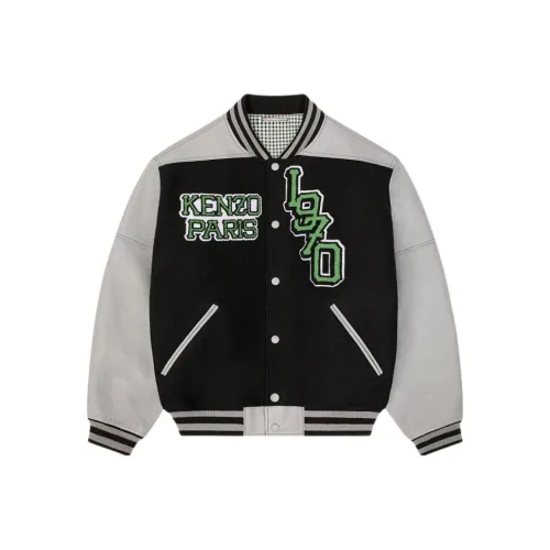 KENZO Мужские черные куртки