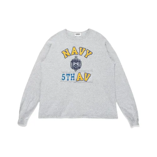 Bowwow SS25 USN 5TH AVE 88 12 LS T Рубашка Унисекс