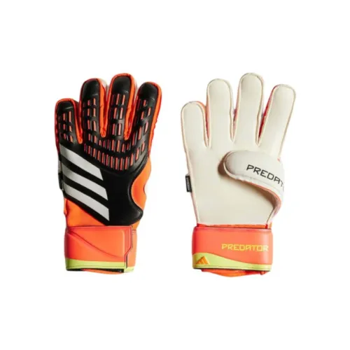 Adidas Переработанный полиэстер Спортивные перчатки Детские Апельсин