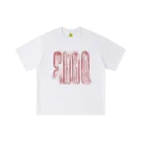 Белый с красным и принтом