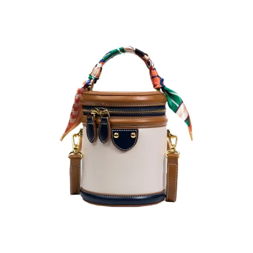 North Pack ПУ (полиуретан) Сумка-ведро Сумка через плечо Сумка Обычная Женская Экрю