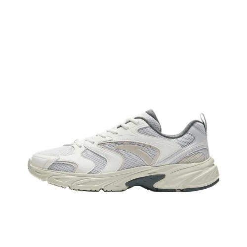 ANTA OG800 Повседневный Низкий Топ Белый Серый Мужской