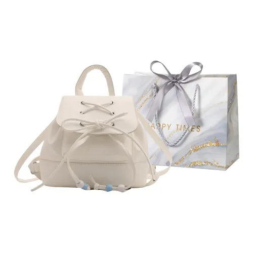 Miss Angel ПУ (полиуретан) Рюкзак Женский Белый Серебряный Черный Розовый