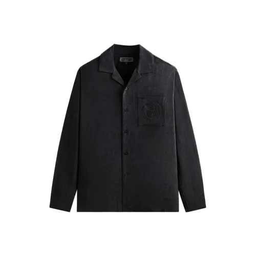 KITH SS25 Adonis CAMP Ожерелье-чокер Рубашка Мужской Черный
