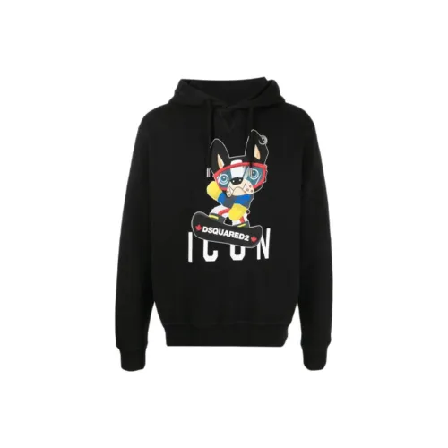 DSQUARED 2 Черные Мужские Свитшоты