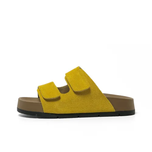 FOREVER 21 Противоскользящие противопахнущие устойчивые к истиранию Слипоны Женские Желтые