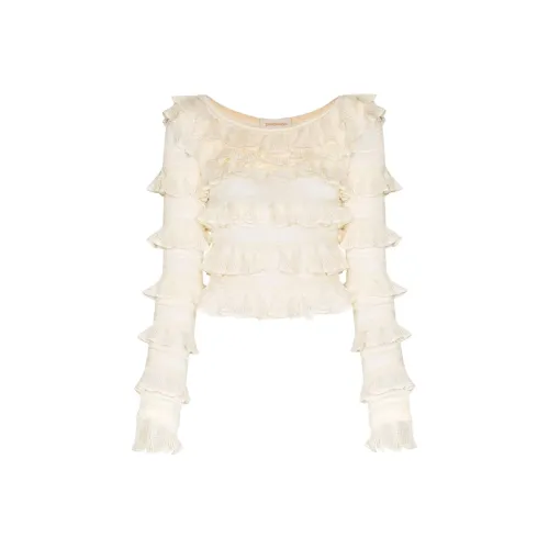 Zimmermann Белый Женские Свитеры