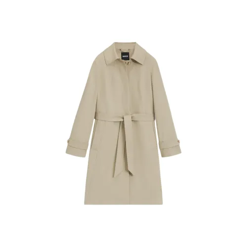 Hugo Boss Пальто Женское Светлый Бежевый