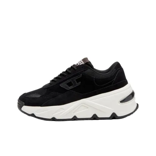 DIESEL S Savannah W Low Топ Повседневная обувь Женская Черная