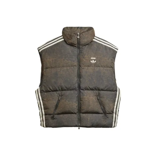 Adidas Originals x Avavav Puffer SS25 Жилет Женские Темно-серый
