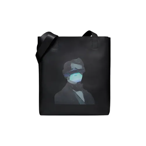 Valentino Кожа Сумка через плечо Мужская Черная