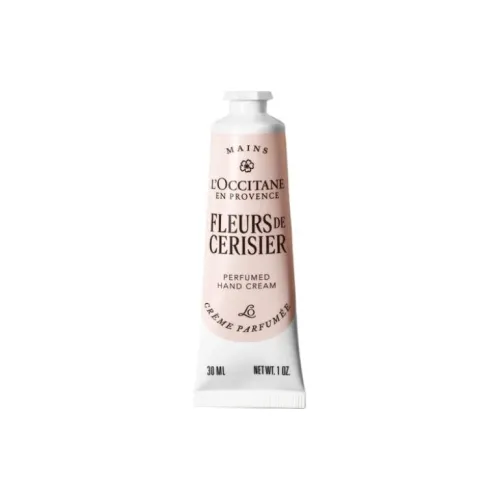 LOCCITANE Вишневый цветок Легкий Увлажняющий Крем для рук Вишневый цветок Увлажняющий и Восстанавливающий 30 мл