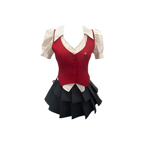 TIBINB Женские комплекты с юбкой