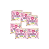 Dorimei Двойные прокладки для ежедневного использования с защитой от протечек, 1 упаковка, 6 пар