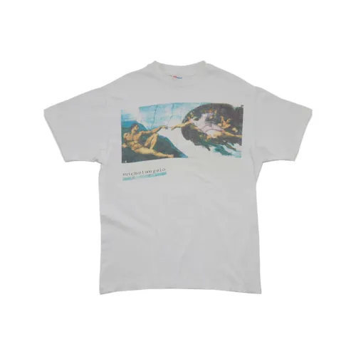 SAINT LAURENT T-Shirt Унисекс Серый