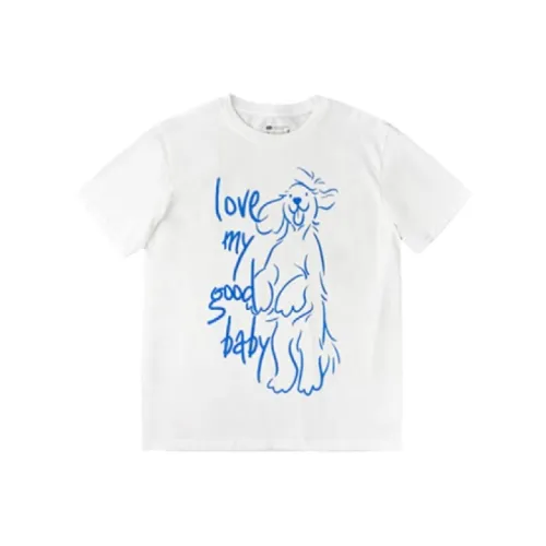 MeihaoStore Белая унисекс футболка