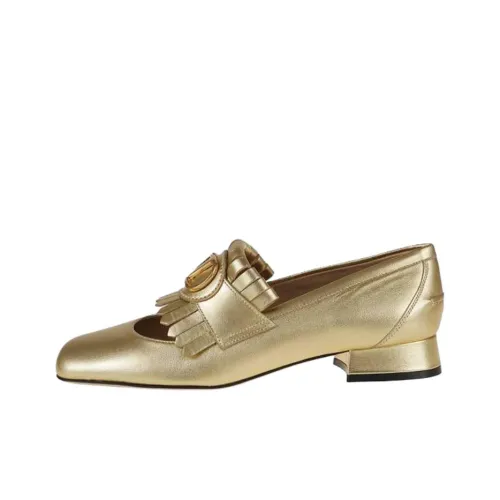 Valentino Garavani Повседневная обувь Женская Золотая