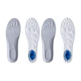 2 пачки [Совместимо с вкладышем | Спортивная амортизация] Белый и серый