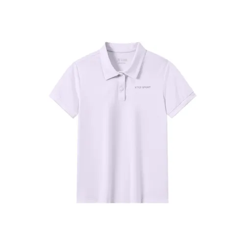 XTEP Поло Прозрачный фиолетовый Подростки