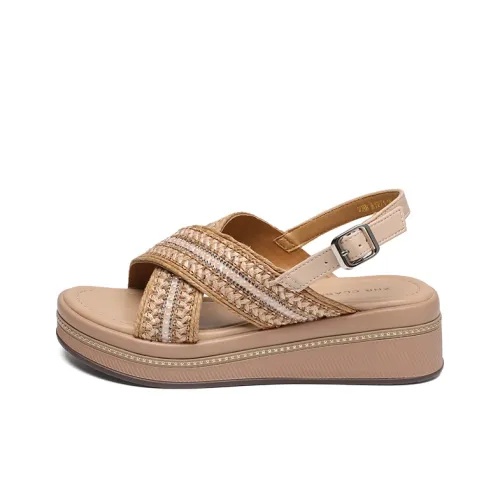 ZHR One Ремень Сандалии Женские Абрикос