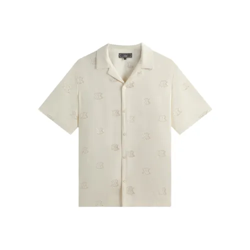 KITH Collaboration Песочный Мужская Рубашка