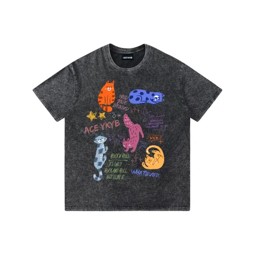 YK YB Унисекс T-рубашки