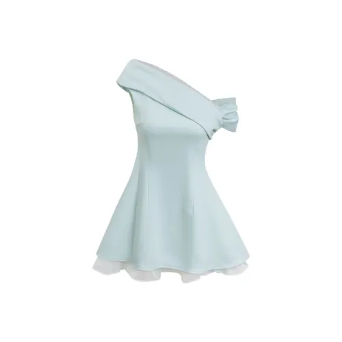 UYH Mint Green Женские Платья без рукавов