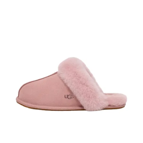 UGG Scuffette II Резиновая подошва устойчивая к истиранию домашние тапочки женские розовый