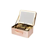 Какао Пудра (Экстра-большой) Улучшенный LED Трехцветный Full HD Зеркало