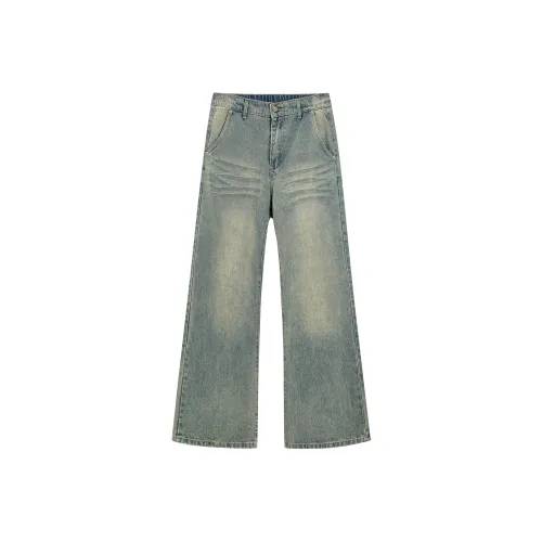 ROLLING MONEY Унисекс Джинсы