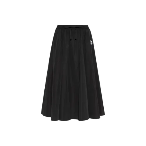 KENZO Черные Женские Повседневные Длинные Юбки