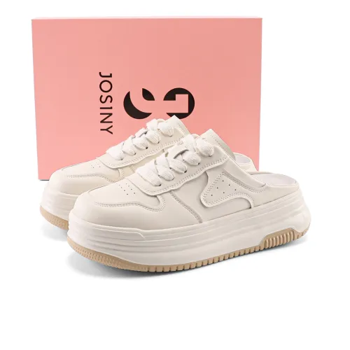 JOSINY Кожаный пэчворк устойчивый к истиранию противоскользящие домашние тапочки для женщин цвет экрю