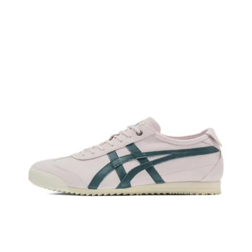 Onitsuka Tiger MEXICO 66 Slip Устойчивый к истиранию Низкий Топ Casual Унисекс Розовый