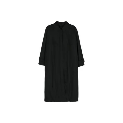 JOSEPH SS24 Тренчкот Женский Черный