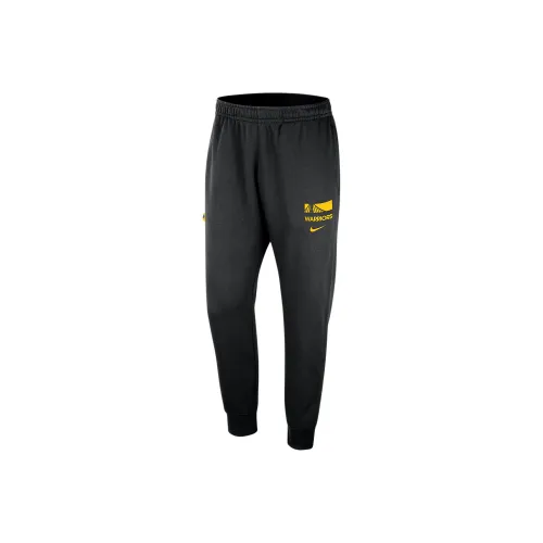 Найк Вязаные Тренировочные Штаны Мужские Черные