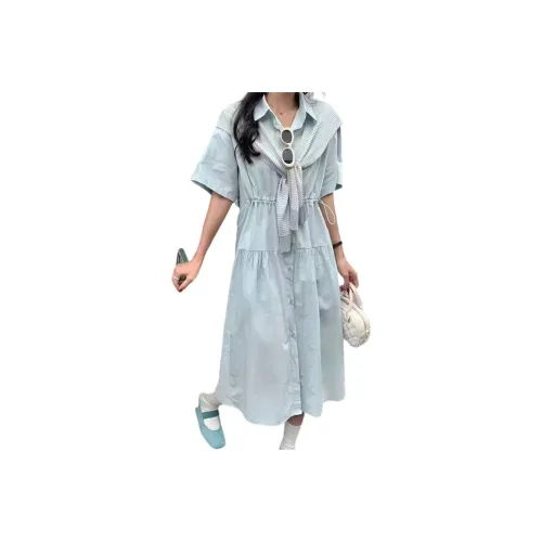 SDN by41 Короткий рукав Платье Женское