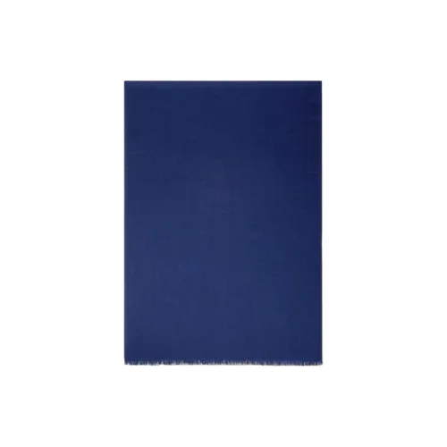 Loro Piana 70% кашемир вязаные шарфы мужской синий