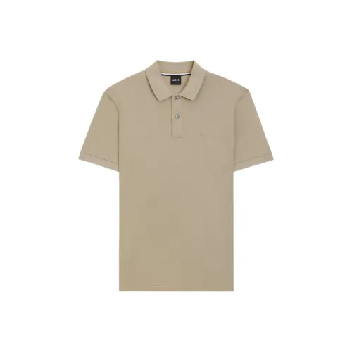 Hugo Boss Поло Мужское Бежевое