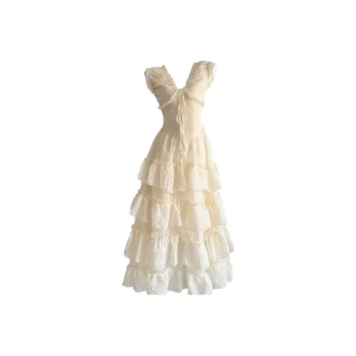 ETSE Абрикос Женские Слиплатья