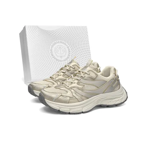 DoraemonA Низкий топ толстая подошва кроссовки мужские